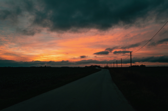 Sonnenuntergang Rügen
