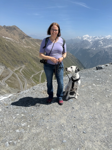Stelvio mit Dalmatiner